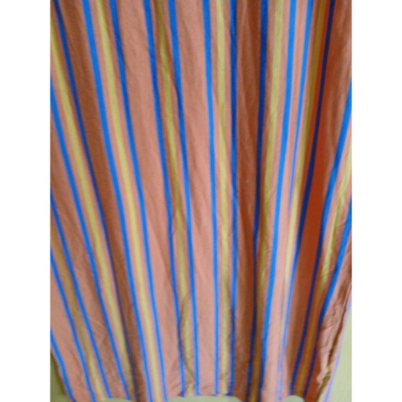 LuLaRoe Julia Bodycon Orange/Blue/Yellow Stripped Dress Womens 2XL - Picture 7 of 16